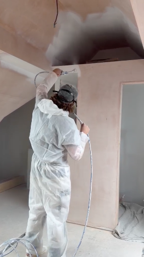 Sprayed Loft Conversion
